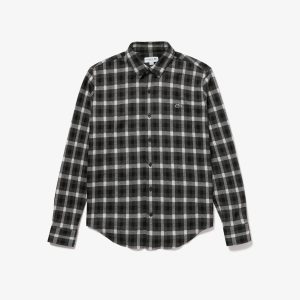 Áo Sơ Mi Lacoste Nam Kẻ Caro Jacquard - Duy Hoang