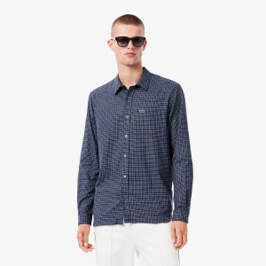 Áo Sơ Mi Lacoste Nam Dáng Suông Kẻ Caro Flannel - Duy Hoang