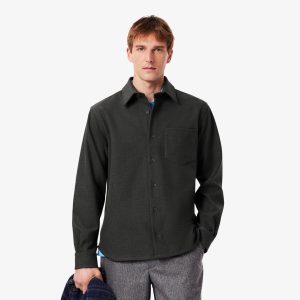 Áo Sơ Mi Khoác Ngoài Lacoste Nam Áo Double Face Oversize - Duy Hoang