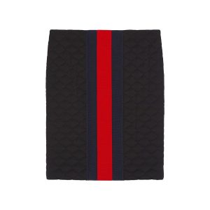 Chân Váy Nữ Gucci Black With Logo Printed - 771282ZAPNA 1043 Phối Màu Size 38 - Duy Hoang