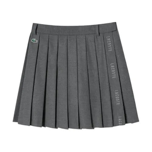 Chân Váy Nữ Lacoste Wool-Like Skirt JF307E 53N CCA Màu Xám Size 34 - Duy Hoang