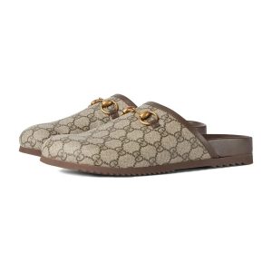 Dép Gucci Mens GG Horsebit Slipper 749908 KHN80 9769 Màu Nâu Size 41 - Duy Hoang