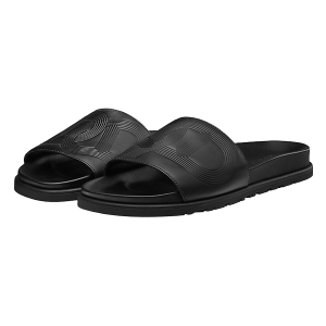 Dép Hermès Biarritz Leather Sandals Màu Đen Size 41 - Duy Hoang