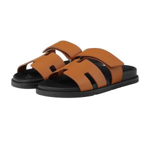 Dép Hermès Chypre Sandal Naturel Màu Nâu Đen Size 38 - Duy Hoang