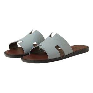 Dép Hermès Izmir Sandal H221824ZH6M390 Màu Xanh Da Trời - Duy Hoang