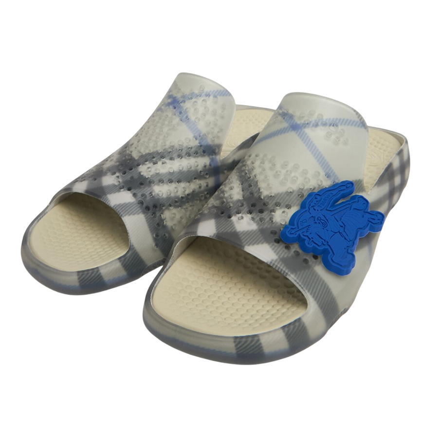 Dép Nam Burberry MF Stingray Clogs Màu Xám Size 41 - Duy Hoang