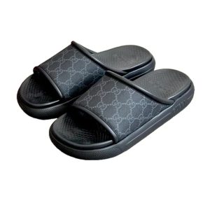 Dép Nam Gucci In Black Slide Màu Đen Size 6 - Duy Hoang