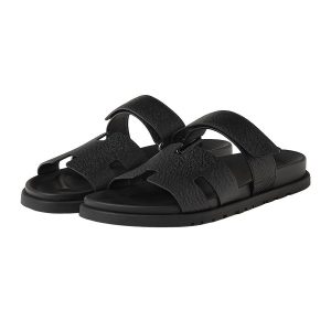 Dép Nam Hermès Chypre Sandal Màu Đen Size 39 N-YT - Duy Hoang