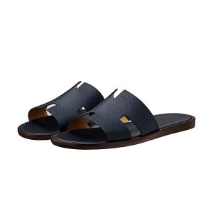Dép Nam Hermès Izmir Sandal Marine Màu Xanh Navy Size 40 - Duy Hoang