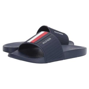 Dép Nam Tommy Hilfiger Eastern Dark Blue SY Màu Xanh Đậm Size 43 - Duy Hoang