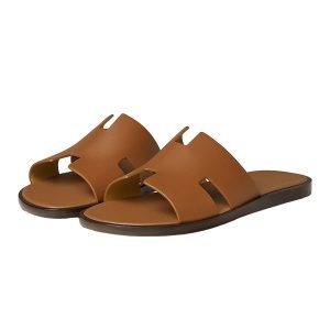 Dép Hermès Izmir Sandal Gold Màu Nâu Size 41.5 - Duy Hoang