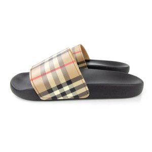 Dép Quai Ngang Burberry Vintage Check Slides Kẻ Phối Màu Size 44 - Duy Hoang