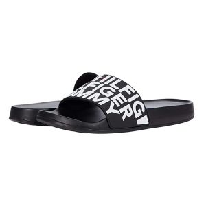 Dép Tommy Hilfiger Dalton Black White Logo Màu Đen Trắng Size 41 - Duy Hoang