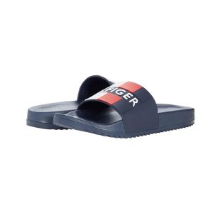 Dép Tommy Hilfiger Men's Romey Slides Màu Xanh Navy Size 37 - Duy Hoang