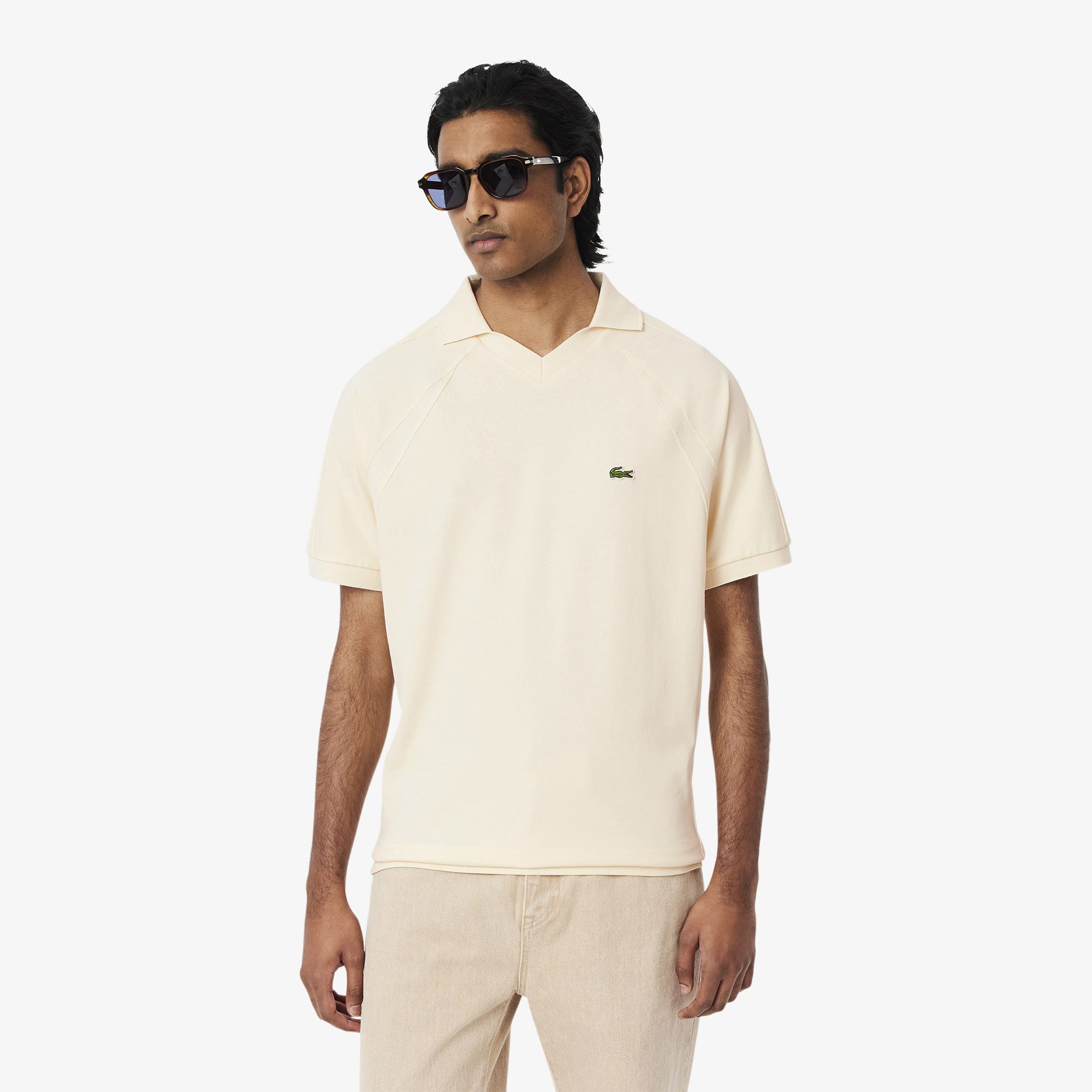 Áo Polo Lacoste Nam Dáng Cổ Điển Chất Liệu Piqué - Duy Hoang