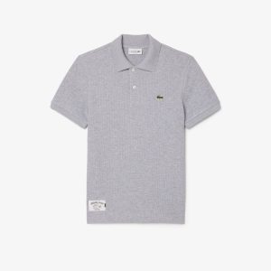 Áo Polo Lacoste Nam Dáng Suông Chất Liệu Dệt Kim - Duy Hoang