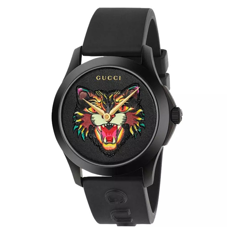 Đồng Hồ Gucci G-Timeless Watch YA1264021 Màu Đen - Duy Hoang
