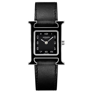Đồng Hồ Hermès H Hour 044936WW00 Small PM 21mm Màu Đen - Duy Hoang