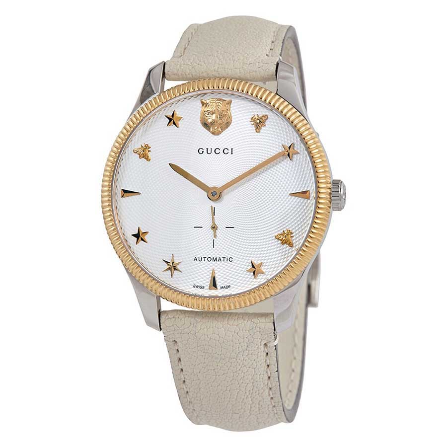 Đồng Hồ Nam Gucci G-Timeless Automatic Silver Dial Watch YA126348 Màu Ghi - Duy Hoang