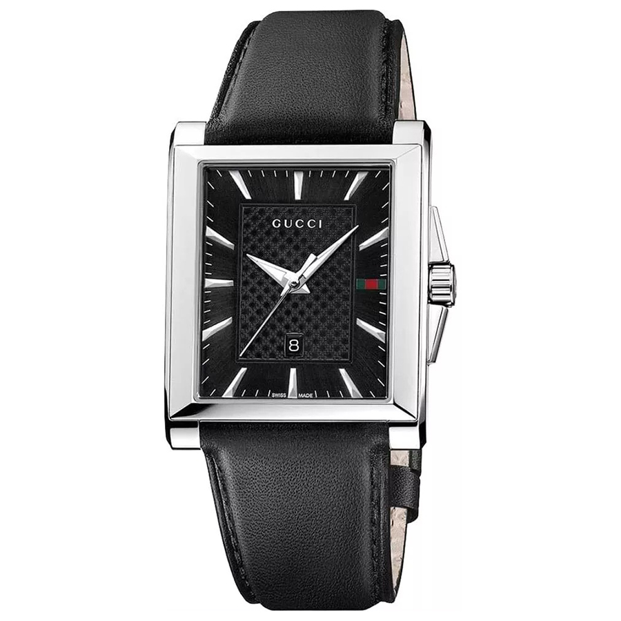 Đồng Hồ Nam Gucci G-Timeless Silver Watch 34mm YA138404 Màu Đen - Duy Hoang