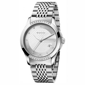 Đồng Hồ Nam Gucci YA126407 Màu Bạc Trắng - Duy Hoang