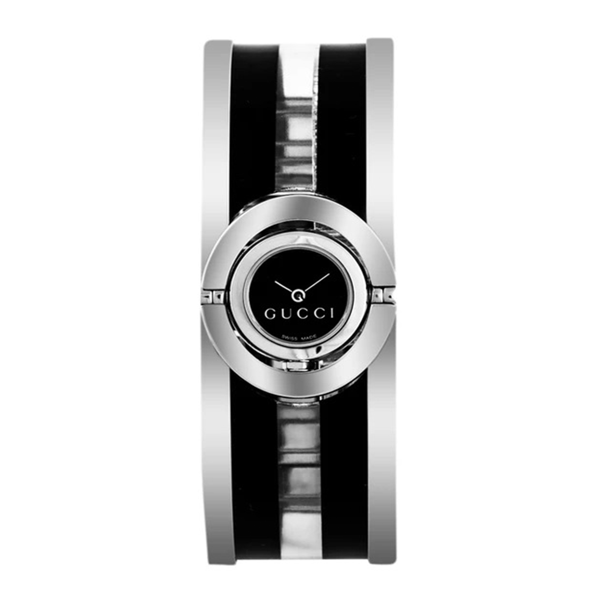 Đồng Hồ Nữ Gucci 112 The Twirl Watch Màu Bạc Đen - Duy Hoang