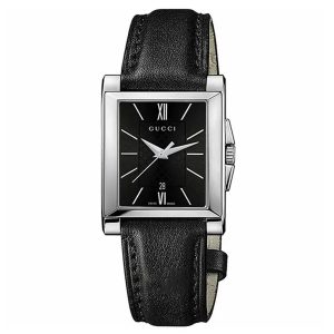 Đồng Hồ Nữ Gucci YA138503 Rectangle Case Màu Đen - Duy Hoang