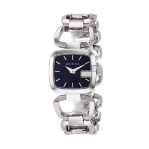 Đồng Hồ Nữ Gucci G- Black Dial Ladies Watch YA125510 Màu Đen Bạc - Duy Hoang