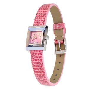 Đồng Hồ Nữ Gucci G-Frame Mini Lady Watch Pink Màu Hồng - Duy Hoang