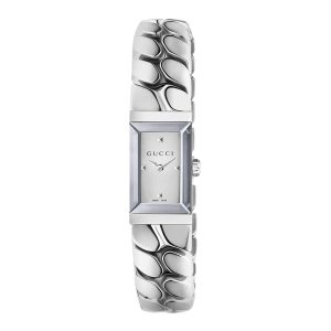Đồng Hồ Nữ Gucci G-Frame Quartz Ladies Watch YA147501 Màu Bạc - Duy Hoang