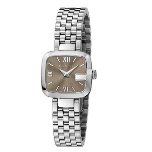 Đồng Hồ Nữ Gucci G-Gucci Brown Dial Watch YA125516 Màu Bạc - Duy Hoang