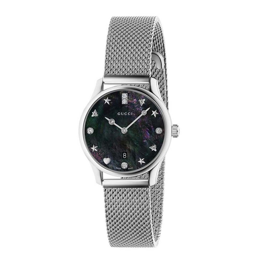 Đồng Hồ Nữ Gucci G-Timeless Quartz Watch YA1265001 Màu Bạc - Duy Hoang