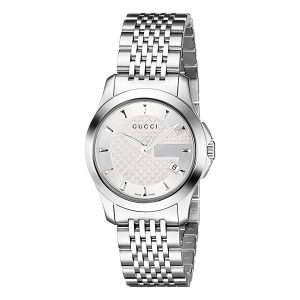 Đồng Hồ Nữ Gucci G Timeless Watch YA126501 Màu Bạc - Duy Hoang