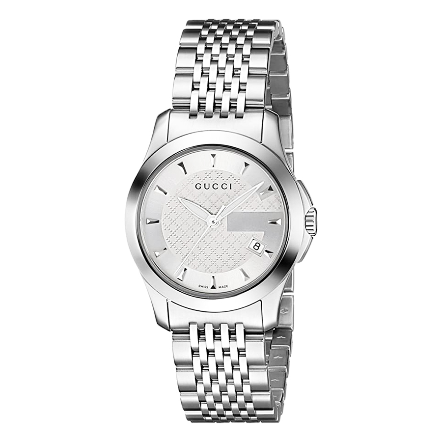 Đồng Hồ Nữ Gucci G Timeless Watch YA126501 Màu Bạc - Duy Hoang