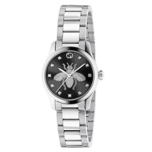 Đồng Hồ Nữ Gucci G-Timeless YA1265024 Màu Bạc Đen - Duy Hoang