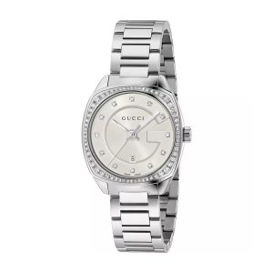 Đồng Hồ Nữ Gucci GG2570 Diamond White YA142505 Màu Bạc - Duy Hoang