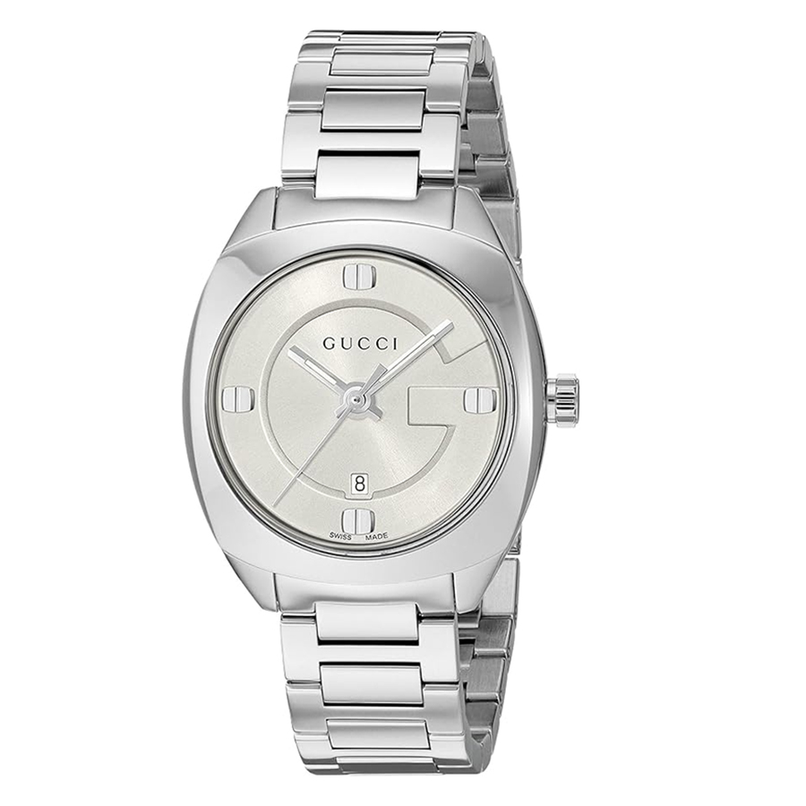 Đồng Hồ Nữ Gucci GG2570 Watch Dial Silver Tone YA142502 Màu Bạc - Duy Hoang