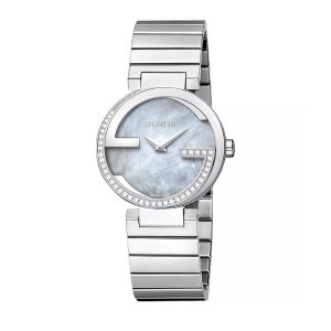 Đồng Hồ Nữ Gucci Interlocking Diamond Watch 29mm YA133509 Màu Bạc - Duy Hoang
