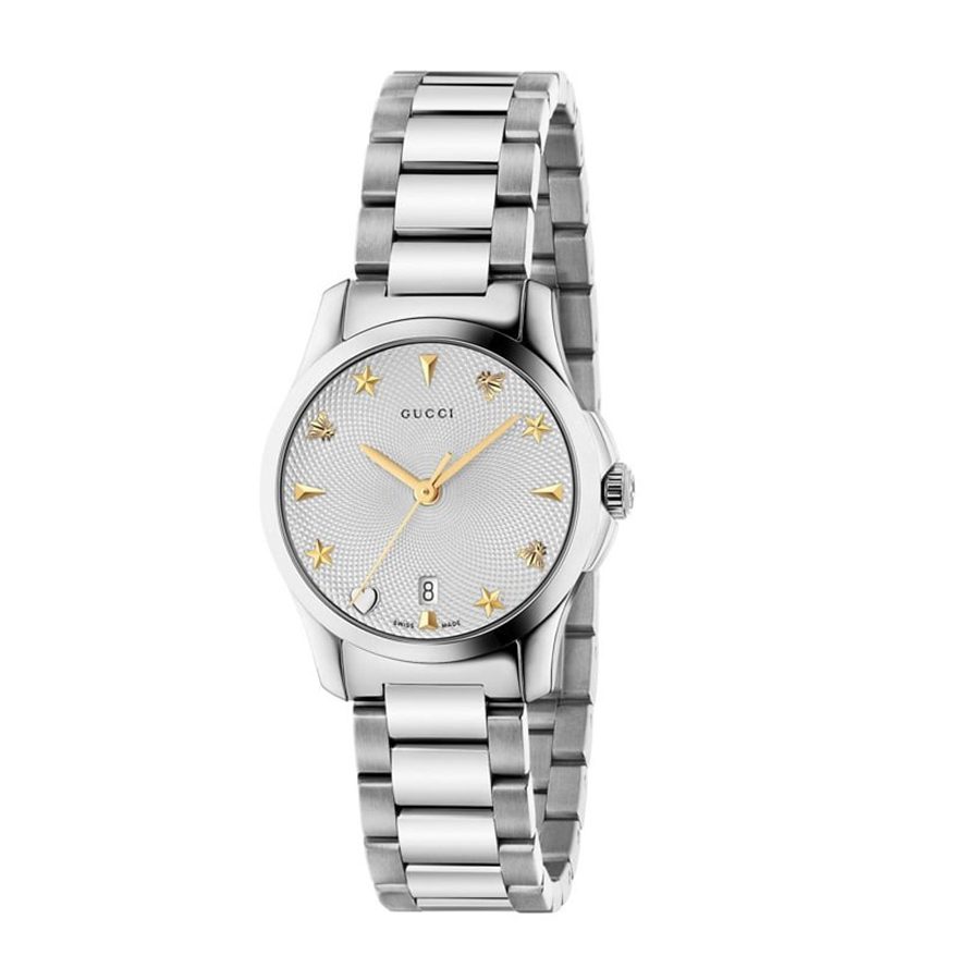 Đồng Hồ Nữ Gucci G-Timeless YA126572 Màu Bạc - Duy Hoang
