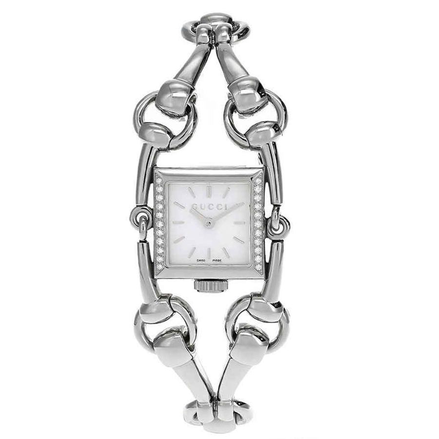 Đồng Hồ Nữ Gucci Signoria YA116505 Vintage Màu Bạc Trắng - Duy Hoang