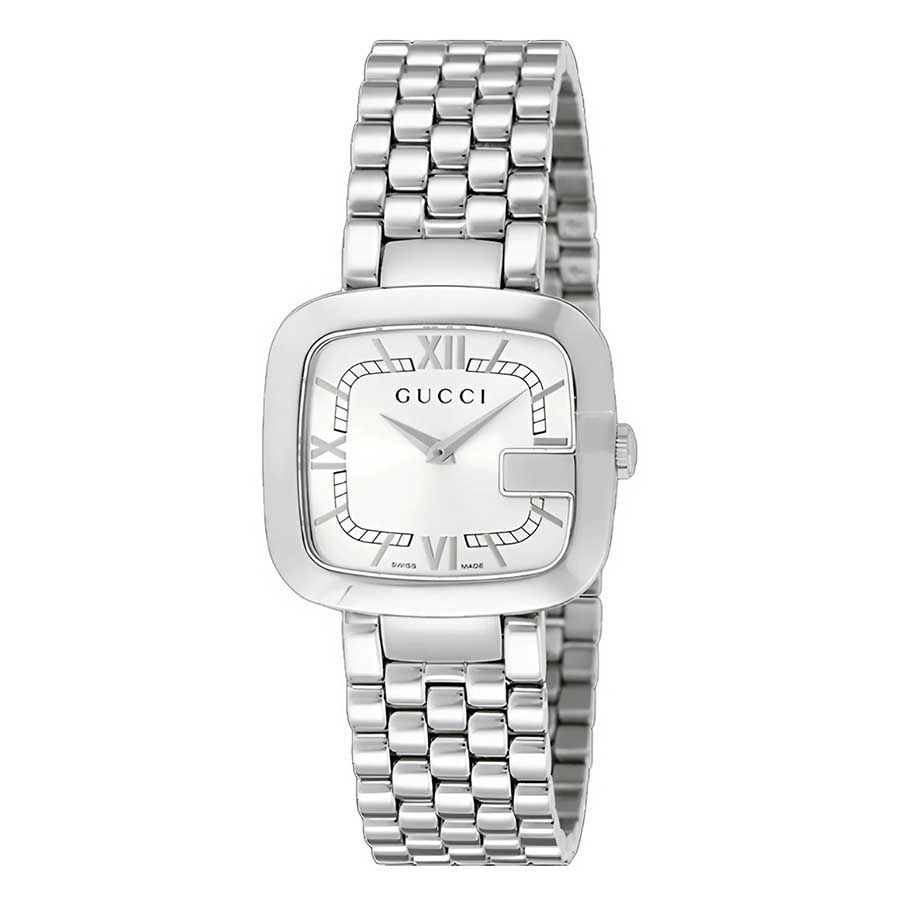 Đồng Hồ Nữ Gucci Silver Stainless Steel YA125414 Màu Bạc - Duy Hoang