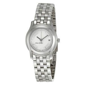 Đồng Hồ Nữ Gucci Stainless Steel Silver Tone Ladies Watch YA055519 Màu Bạc - Duy Hoang