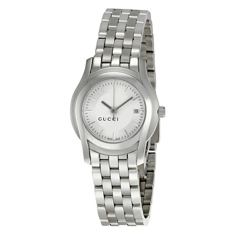 Đồng Hồ Nữ Gucci Stainless Steel Silver Tone Ladies Watch YA055519 Màu Bạc - Duy Hoang