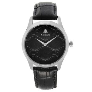 Đồng Hồ Unisex Gucci  G-Timeless Black Watch YA1264031 Màu Đen - Duy Hoang