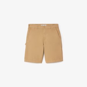 Quần Ngắn Lacoste Nam Dáng Rộng Vừa Vặn Bằng Vải Cotton - Duy Hoang