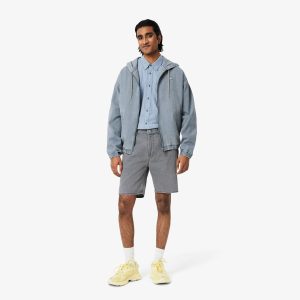 Quần Ngắn Bermuda Lacoste Nam Chất Liệu Denim Nhuộm Hiệu Ứng Washed - Duy Hoang