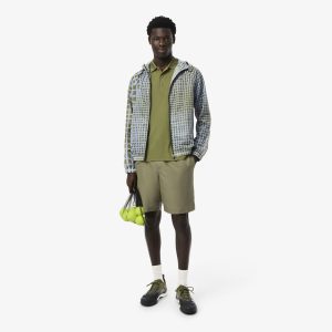 Quần Ngắn Tennis Lacoste Nam Chất Liệu Vải Taffeta Kim Cương Nhẹ - Duy Hoang