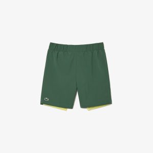 Quần Ngắn Thể Thao Lacoste Nam Có Quần Lót Bên Trong Công Nghệ Ultra Dry - Duy Hoang