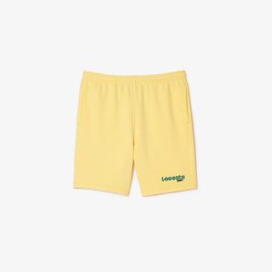 Quần Ngắn Lacoste Nam Dáng Suông Hiệu Ứng Wash Chất Liệu Fleece - Duy Hoang