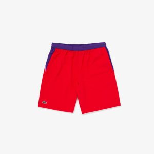 Quần Ngắn Thể Thao Lacoste x Novak Djokovic Nam Họa Tiết Colour Block - Duy Hoang